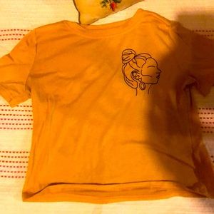 Golden T-shirt